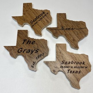 Custom Texas Coasters