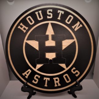Custom Engraved Astros Sign